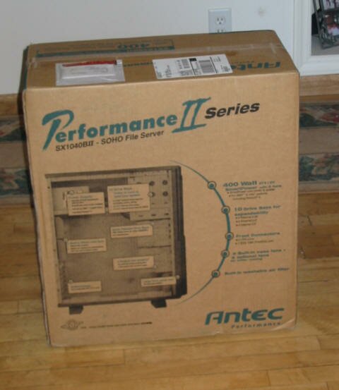 Antec shipping box