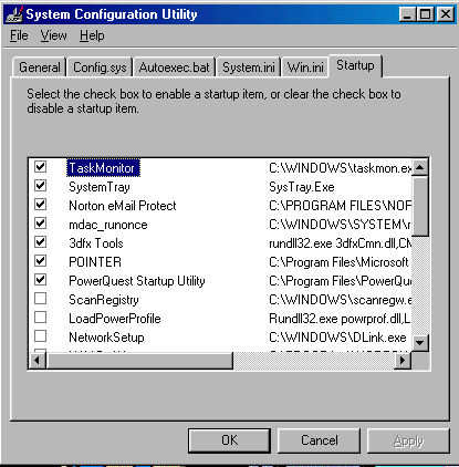 MSCONFIG