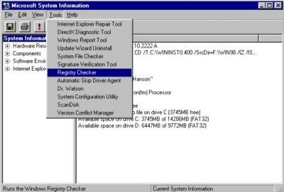 Registry Checker