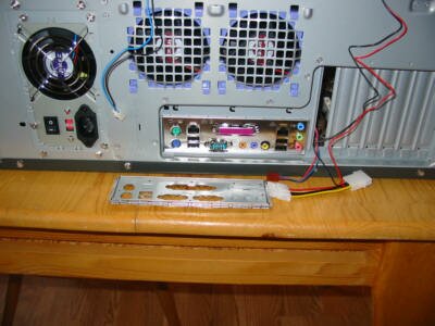 Connector Plate and Connectors installed