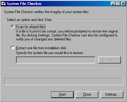 System File Checker