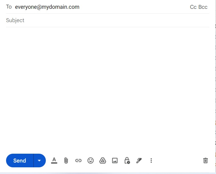 How To Send an Email to Everyone Using Google Workspace